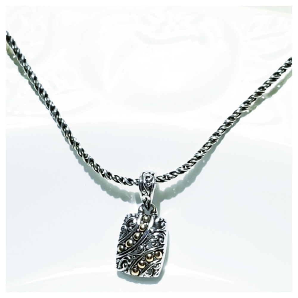 Effy | Scroll Pendant Necklace